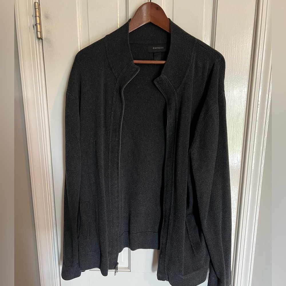 Men’s Express zip up sweater